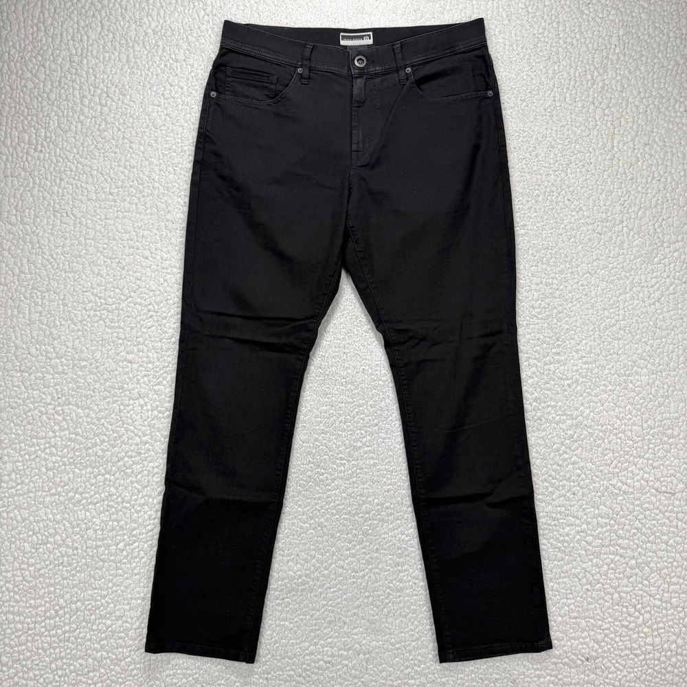 TravisMathew Jeans Men's 33x31 Black Stretch 5‎ Pocket Golf Casual Modern - Picture 2 of 9